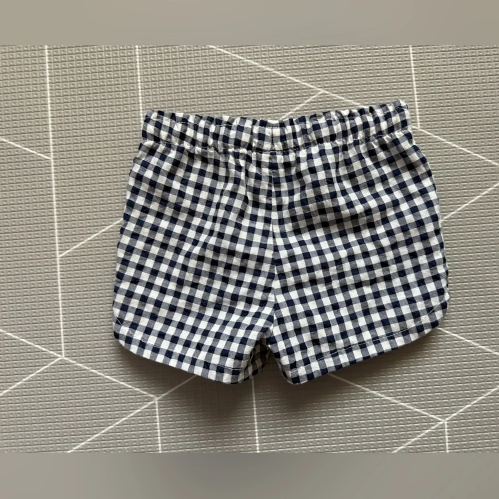 Cat & Jack|Baby girl black & White Gingham Shorts in cotton•••size 3T,boho style